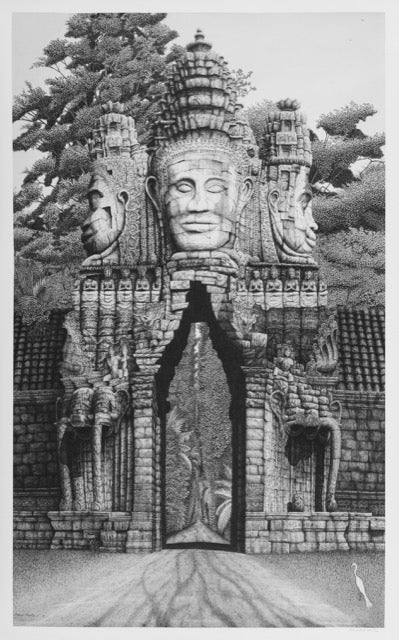 Angkor Thom Gate, Cambodia