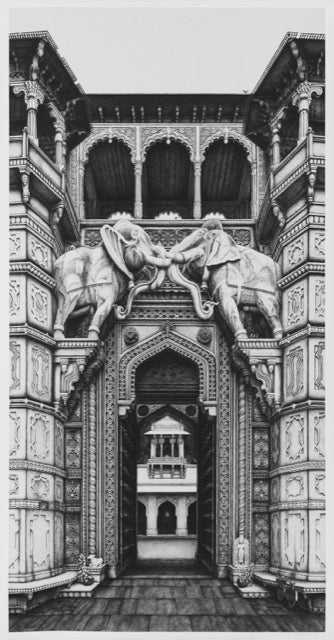 Elephant Gate, Bikaner Fort, India
